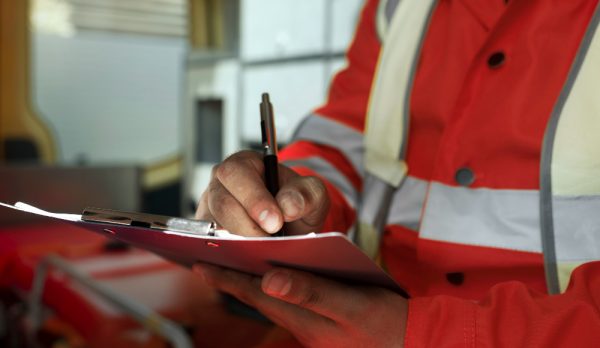 side-view-man-taking-notes-ambulance-car